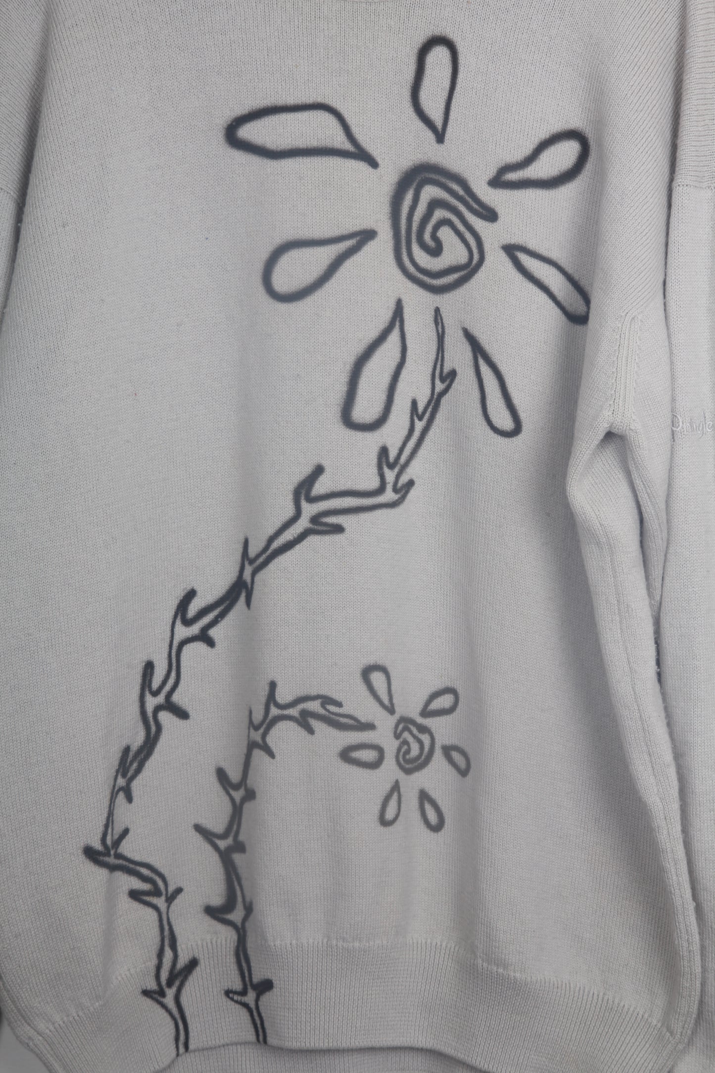 Pringle Wool Knit Jumper Airbrush Designs