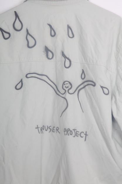 Upcycled Zip Up Raincoat