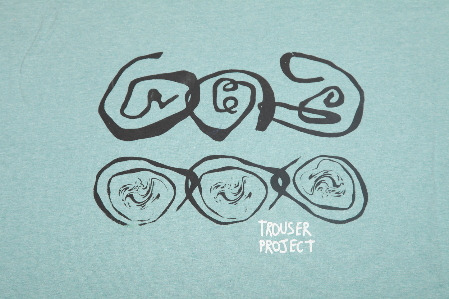 Upcycled Illustrated Screenprint T-shirt (3XL)