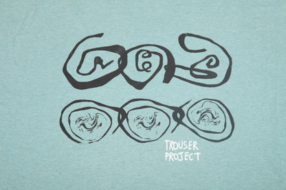 Upcycled Illustrated Screenprint T-shirt (3XL)