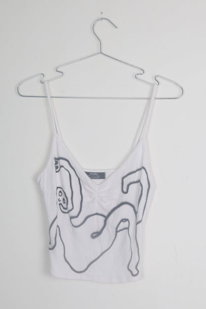 Upcycled Strappy Vest Top