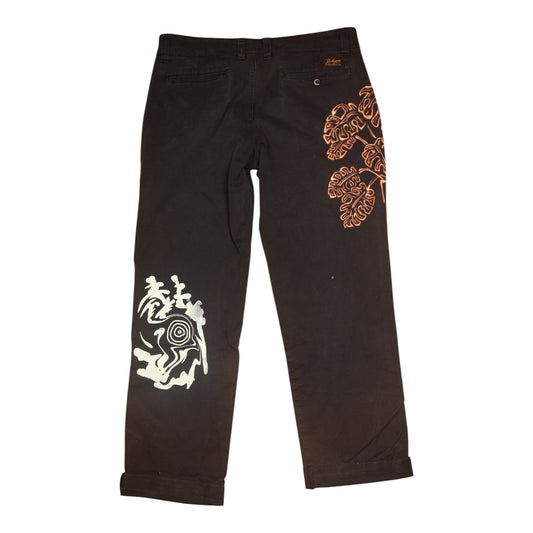 Upcycled Smart Black Trousers (W34)