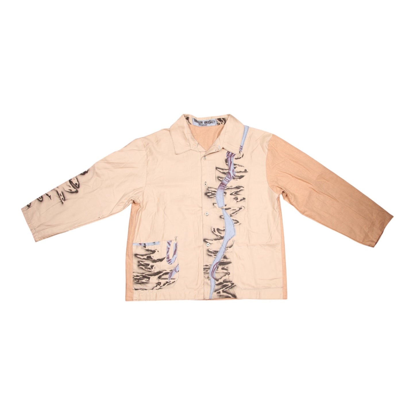 'Puddles of Sunshine' Handmade Designer Shirt (M)