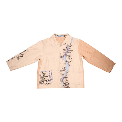 'Puddles of Sunshine' Handmade Designer Shirt (M)