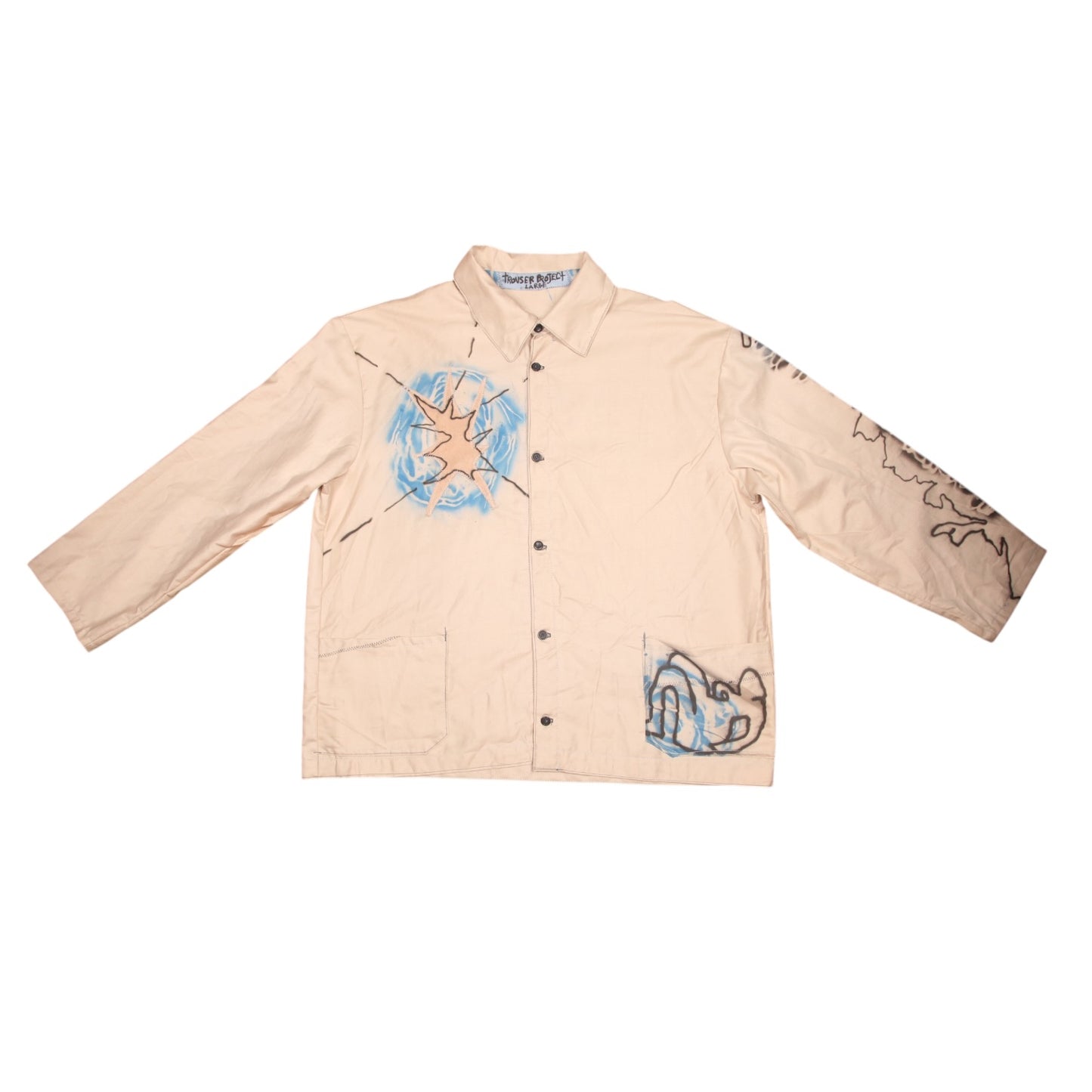 'Sun on my skin' Handmade Designer Shirt (L)