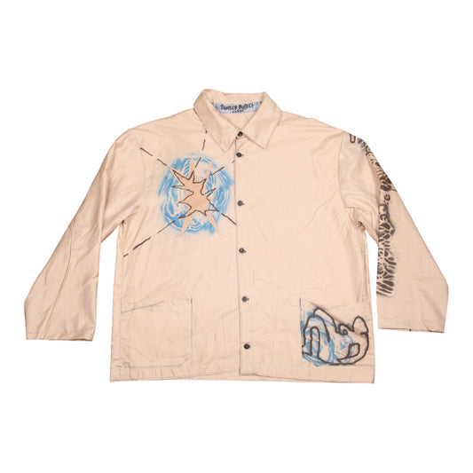 'Sun on my skin' Handmade Designer Shirt (L)