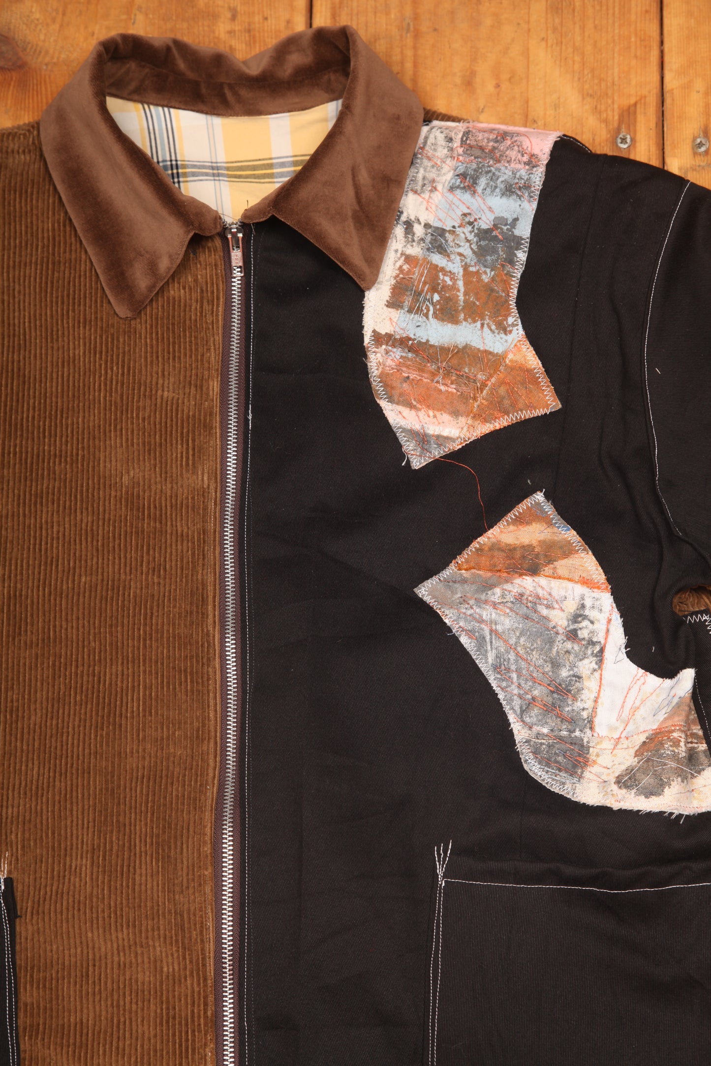 Trouser Project x Amber Lily Collab Reworked Jacket (L)