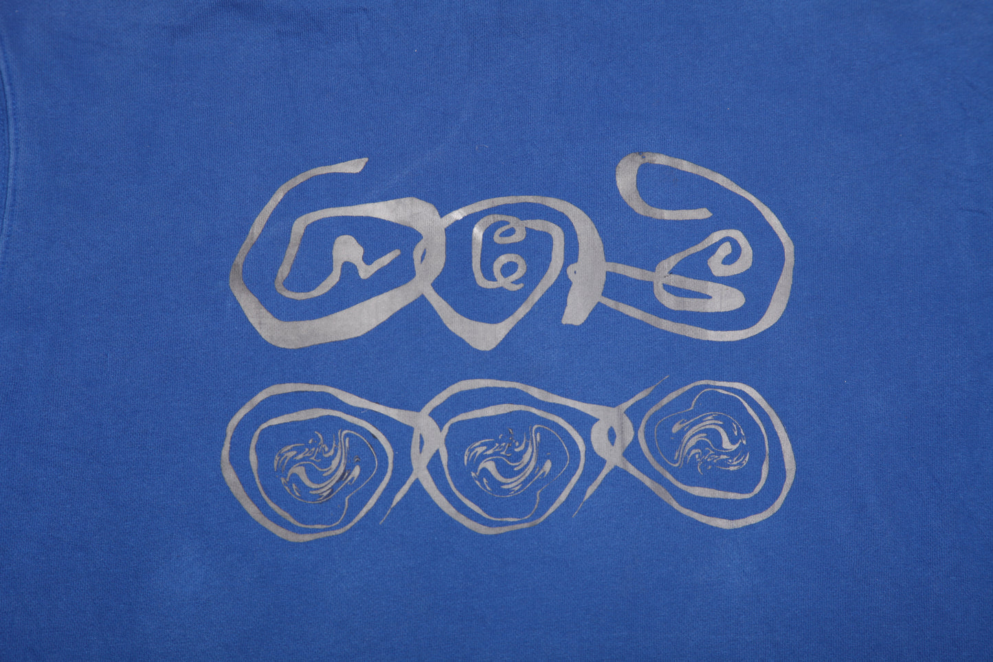 Vintage Upcycled Screenprint Hoodie (XL)