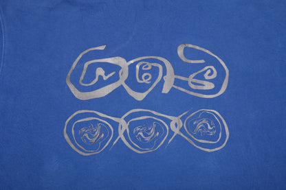 Vintage Upcycled Screenprint Hoodie (XL)