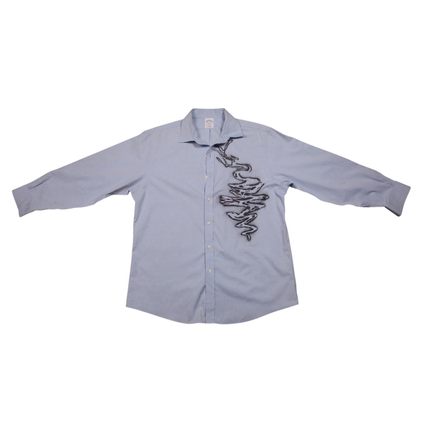 Reworked Blue Long Sleeve Shirt (XL)