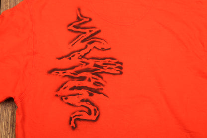 Vintage Upcycled Screenprint Hoodie (M)