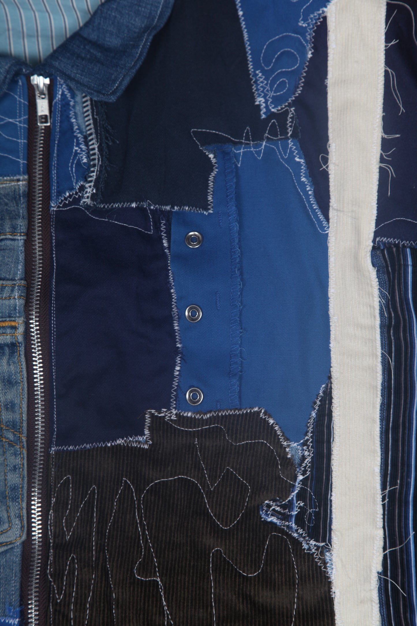 Boxy Work Jacket made from Second Hand Materials