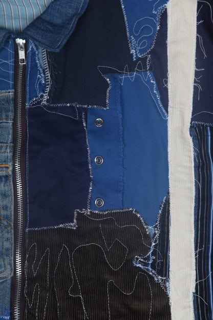 Boxy Work Jacket made from Second Hand Materials