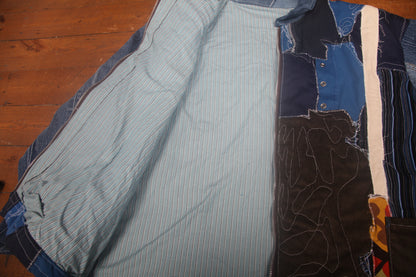 Boxy Work Jacket made from Second Hand Materials