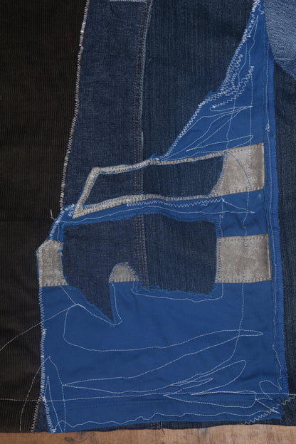 Boxy Work Jacket made from Second Hand Materials