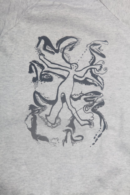 Screenprint Graphic Pullover Jumper (L)