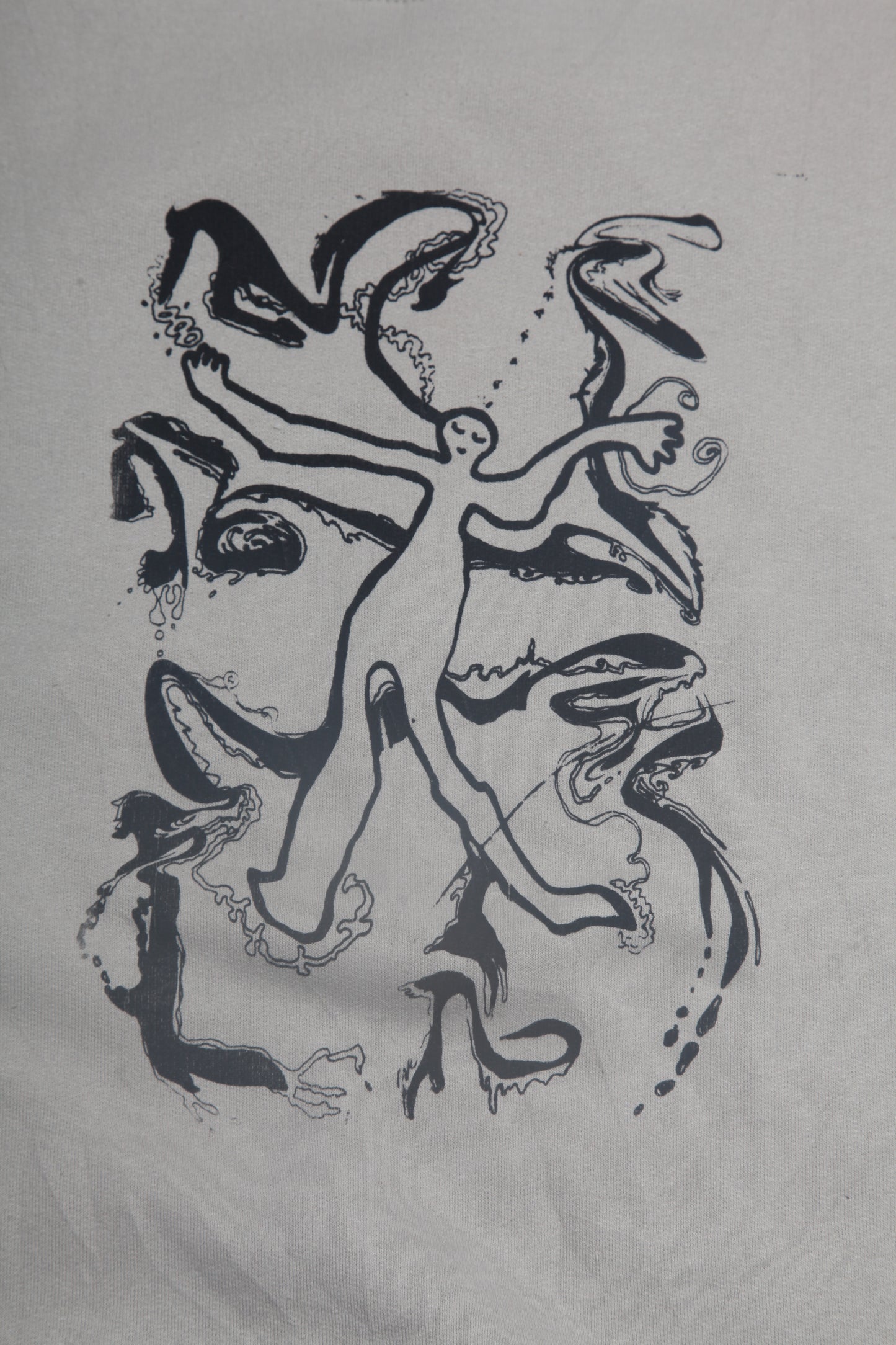 Screenprint Graphic Pullover Jumper (XL)