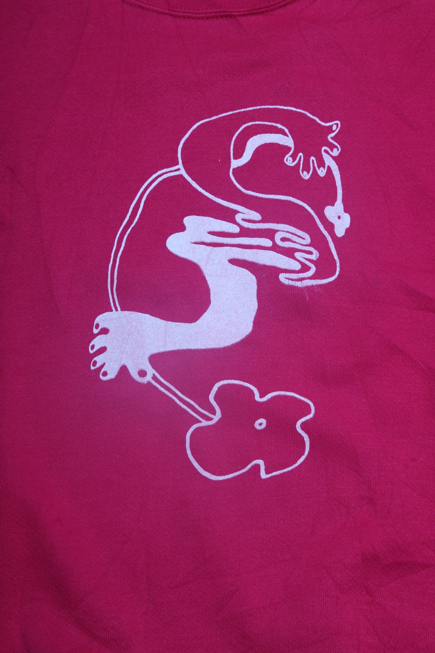 Screenprint Graphic Pullover Jumper (L)