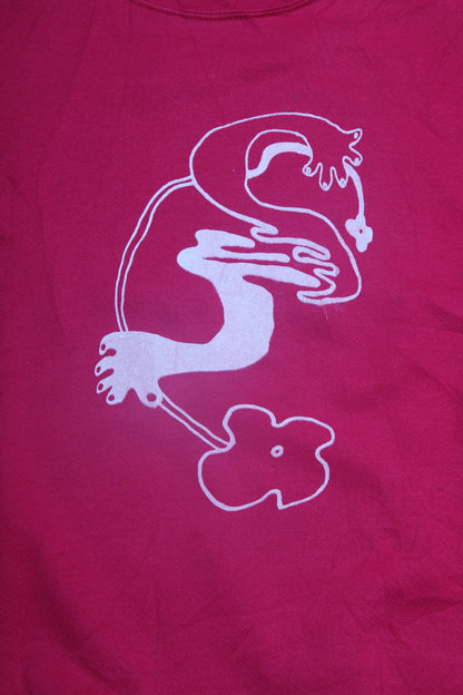 Screenprint Graphic Pullover Jumper (L)