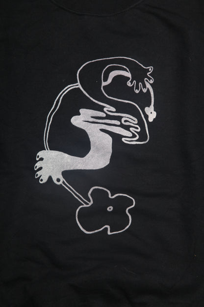 Screenprint Graphic Pullover Jumper (XL)