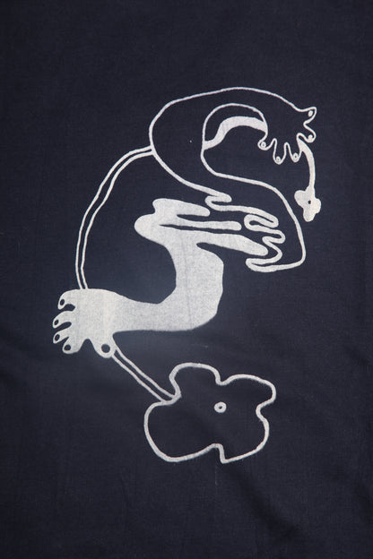 Screenprint Graphic Pullover Jumper (L)