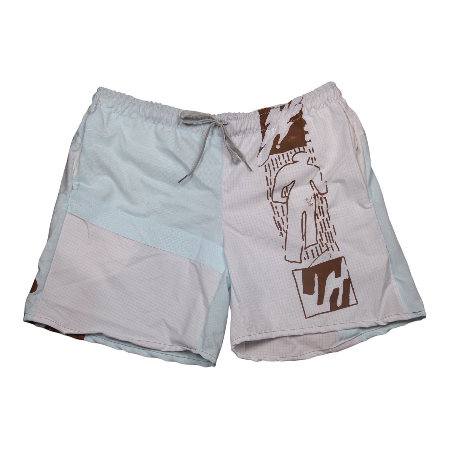Summer lightweight patchwork shorts (L/ UK12-18)
