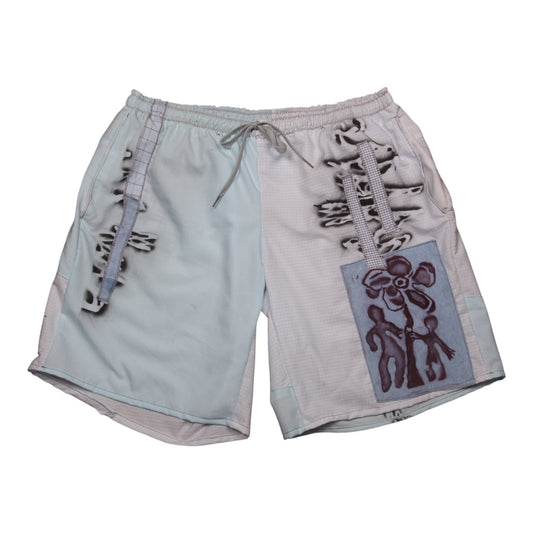 Summer lightweight patchwork shorts (XL/ UK14-20)