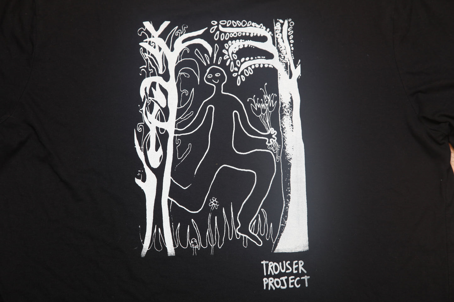 Graphic Screenprint Upcycled T-Shirt (L)