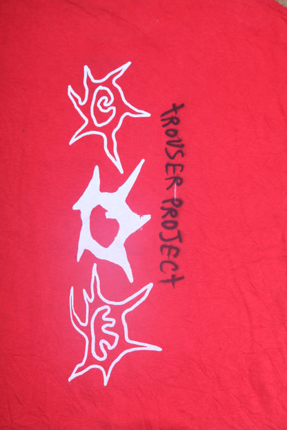 Graphic Screenprint Upcycled T-Shirt (L)