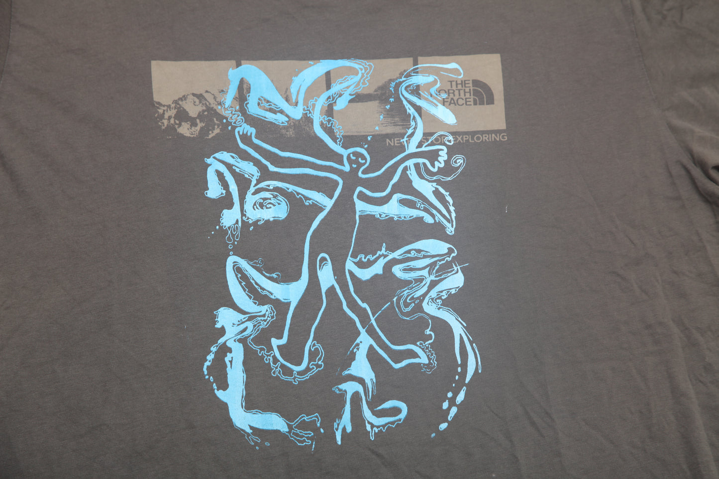 Graphic Screenprint Upcycled T-Shirt (XL)