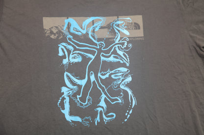 Graphic Screenprint Upcycled T-Shirt (XL)