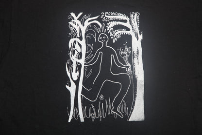 Graphic Screenprint Upcycled T-Shirt (L)