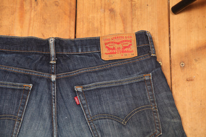 Upcycled Vintage Levi's Denim Jorts (W34)