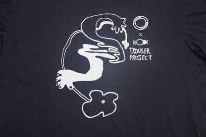 Graphic Screenprint Upcycled T-Shirt (M)