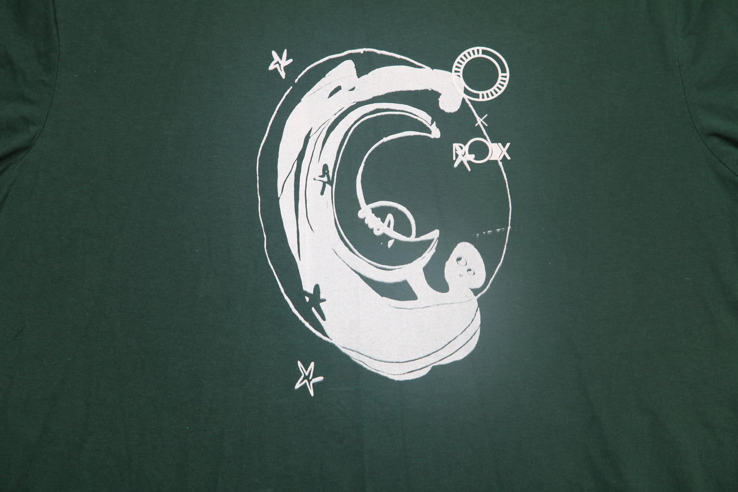 Graphic Screenprint Upcycled T-Shirt (L)