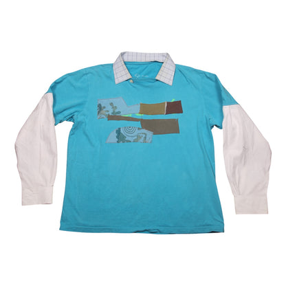 Reworked T-shirt Shirt (L)