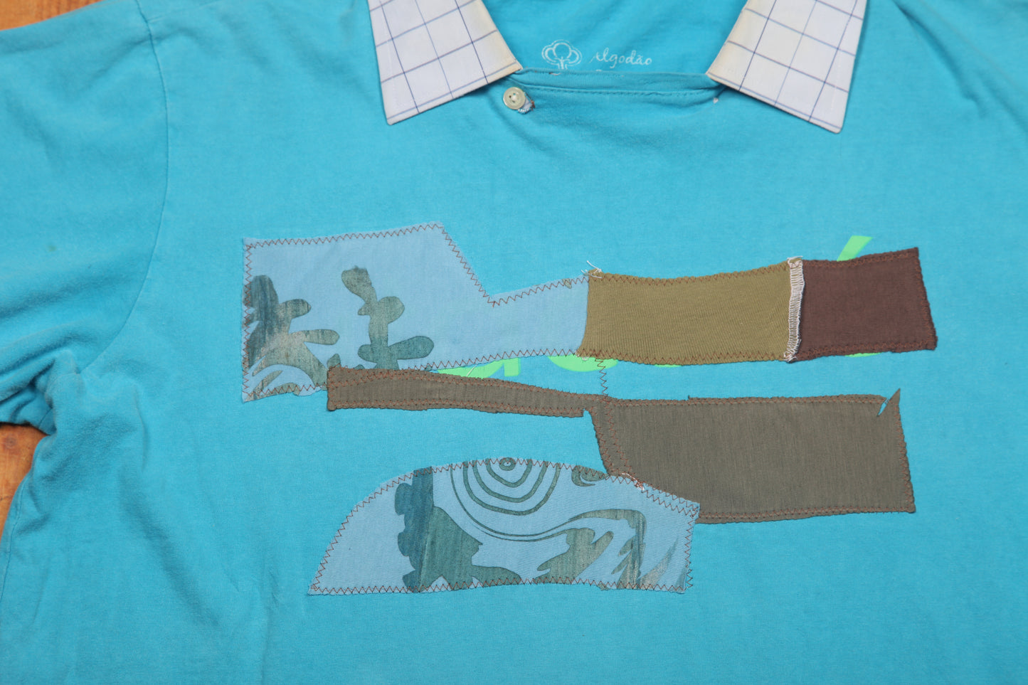 Reworked T-shirt Shirt (L)