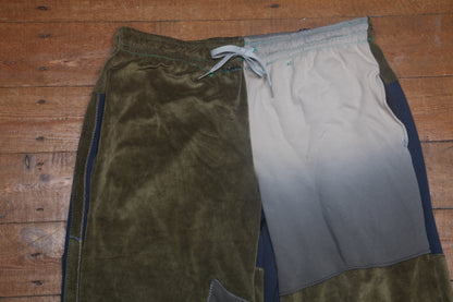 Patchwork Reworked Tracksuit Trousers (M)