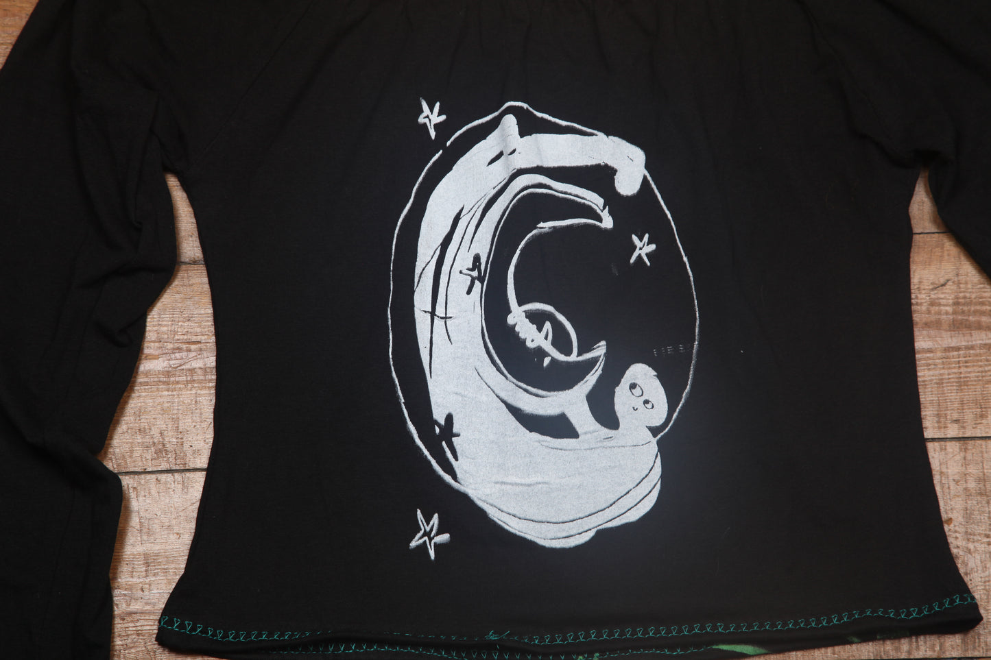 Going Out Long Sleeve Off The Shoulder Top (UK10)