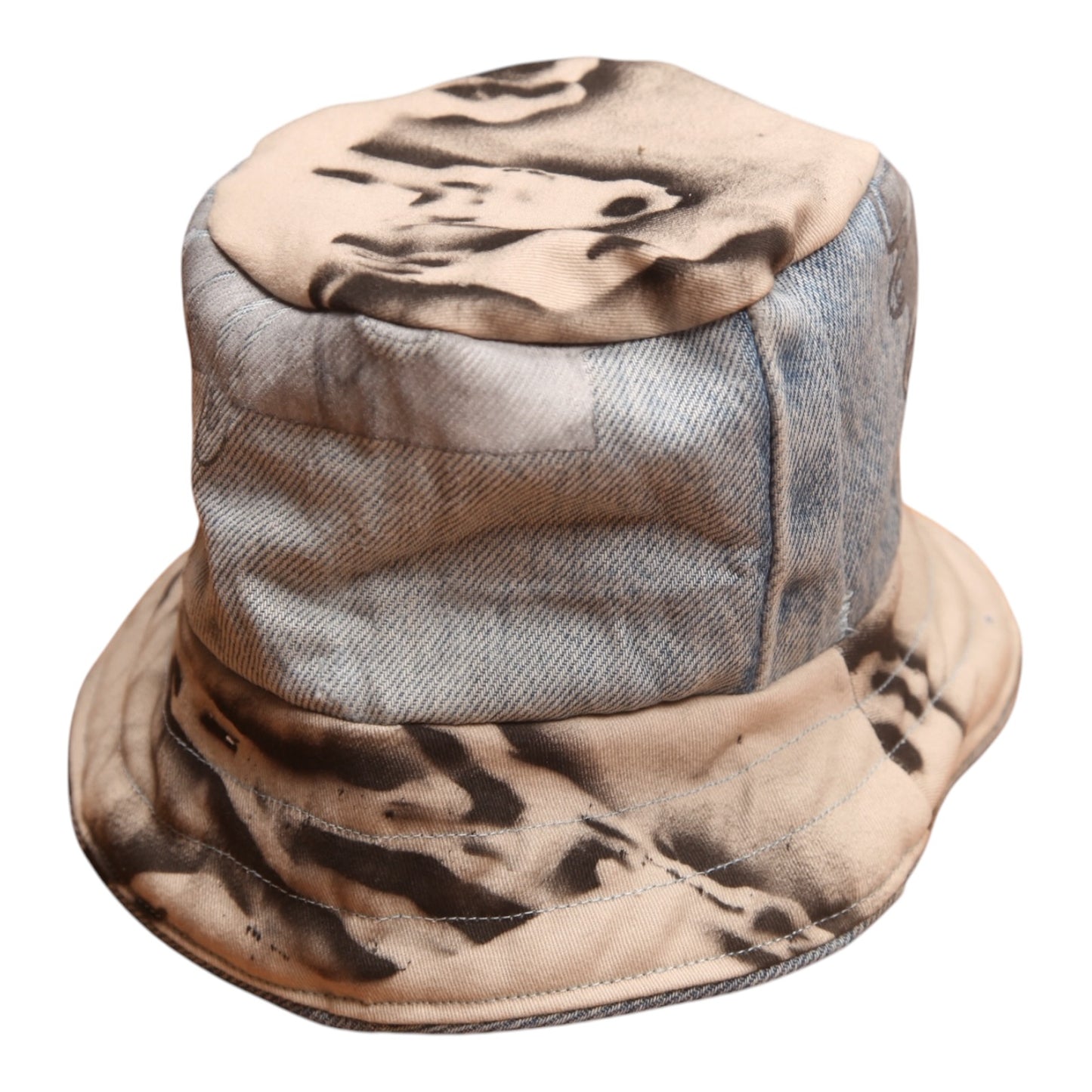 Baby Reversible Patchwork Bucket Hat (3-6 months)