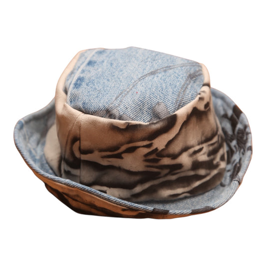Reversible Patchwork Bucket Hat (XL)