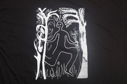 Graphic Screenprint Upcycled T-Shirt (M)