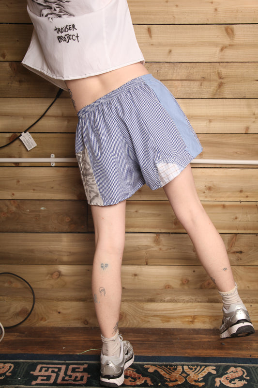 Summer lightweight patchwork shorts (Medium/ UK8-14)