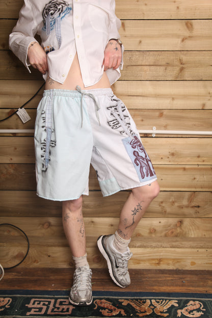 Summer lightweight patchwork shorts (XL/ UK14-20)