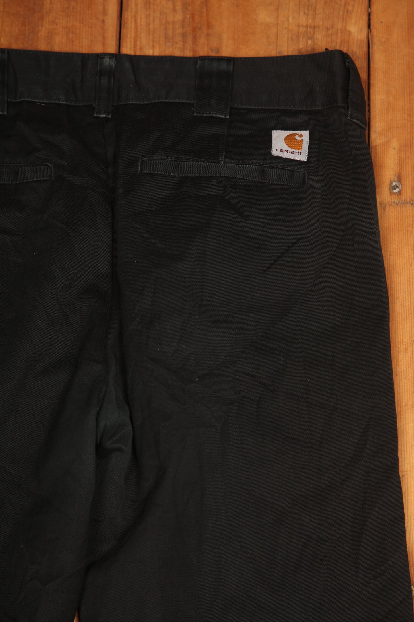 Upcycled Vintage Carhartt Smart Black Trousers (W32)