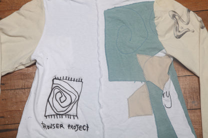 Long Sleeve Hooded Airbrush Top (UK14)