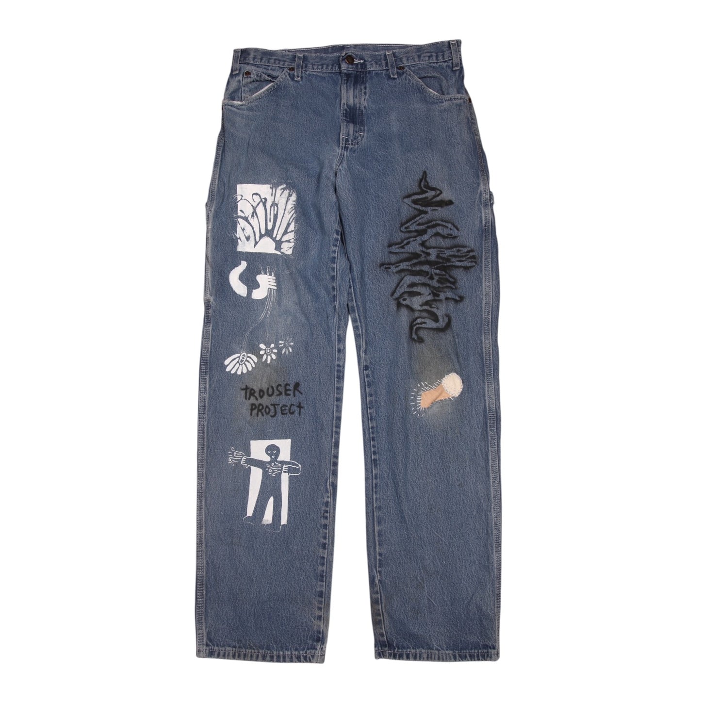 Upcycled Vintage Dickies Jeans (W33)