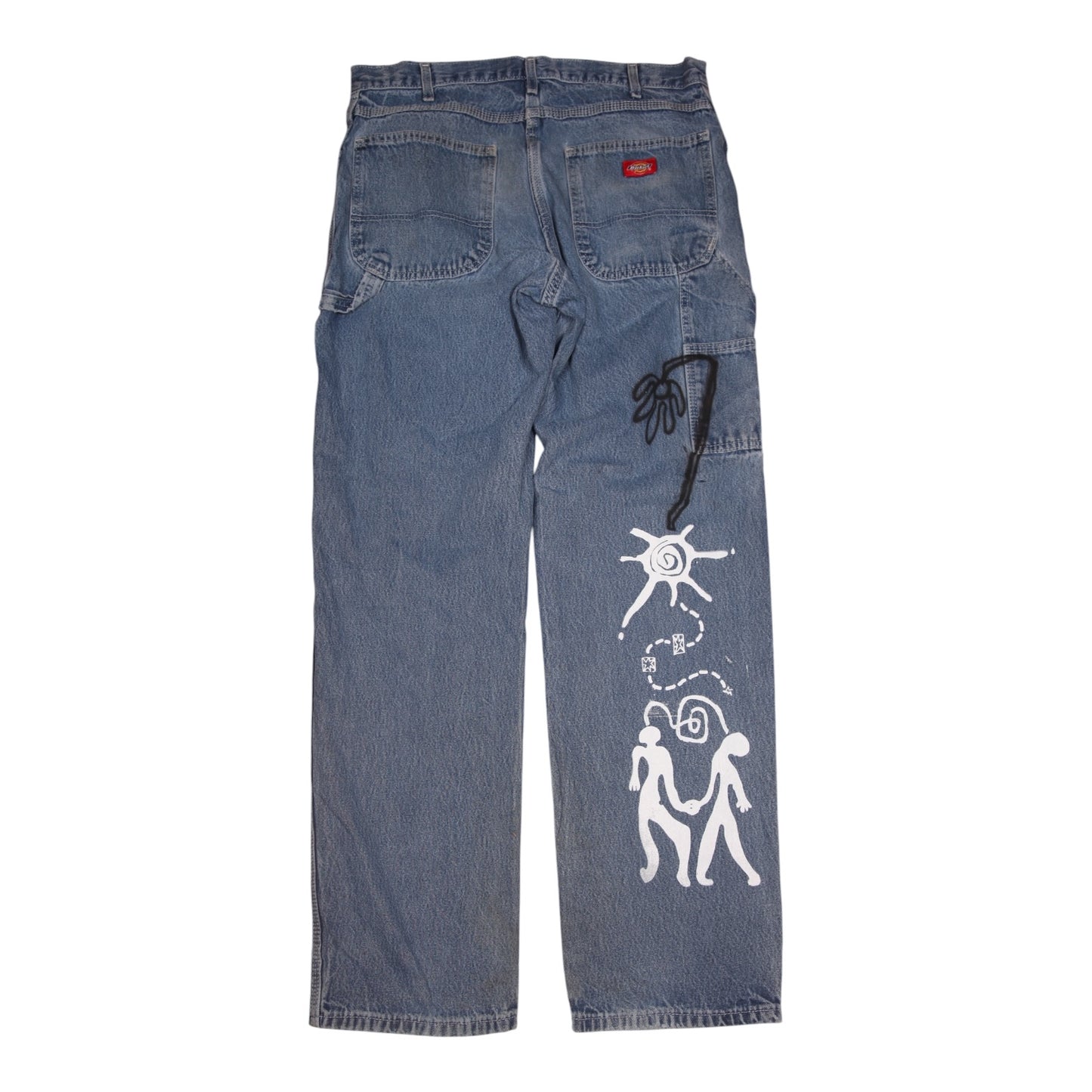 Upcycled Vintage Dickies Jeans (W33)