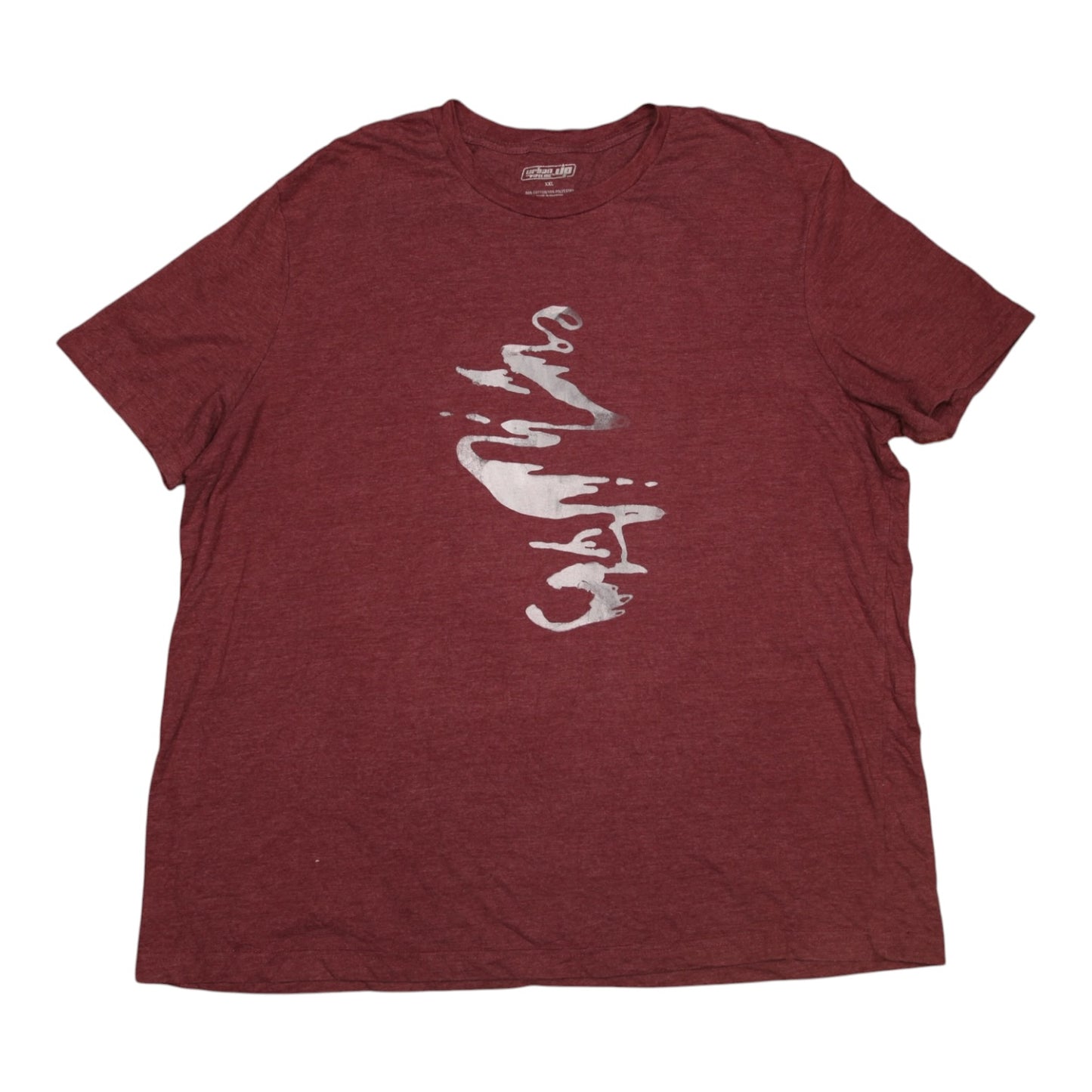 Upcycled Illustrated Screenprint T-shirt (XL)