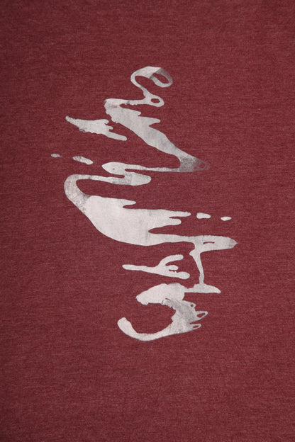Upcycled Illustrated Screenprint T-shirt (XL)